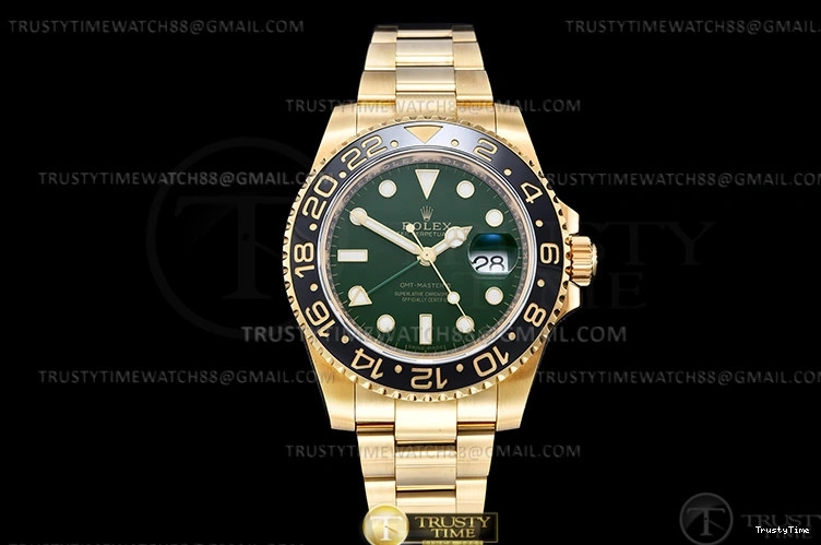 0217 GMT II 116718LN 904 Wrp YG YG Grn KF VR3186 CHS Comfortable 607